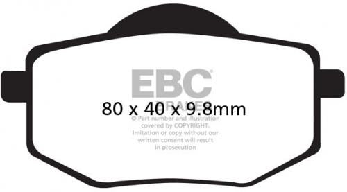 EBC FA 136 EBC DISC PADS