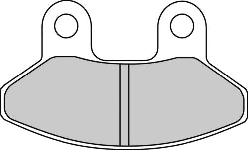 FERODO FDB2108EF BRAKE PADS ORGANIC