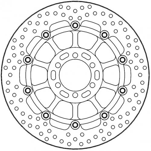 MOTO MASTER 113260, HALO FLOATING DISC