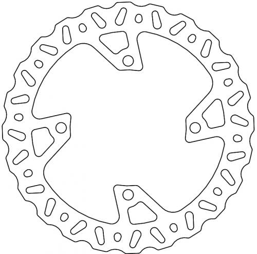 MOTO MASTER 110773, NITRO FIXED DISC 250