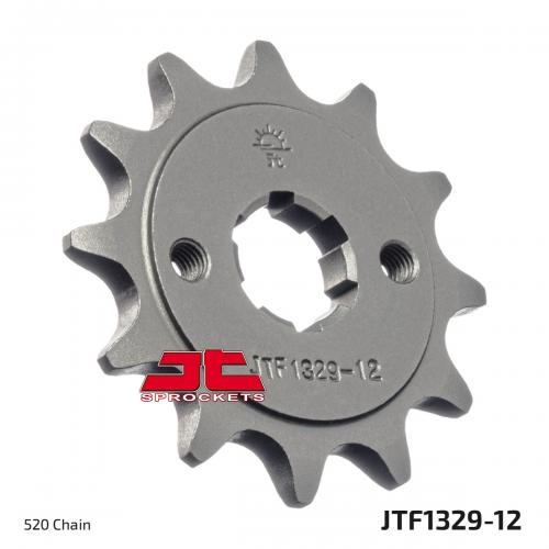 JT SPROCKETS FRONT STEEL 12T, 520 JTF132912