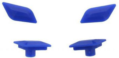 R&G BARKB.MTB PLUG SET-BLUE