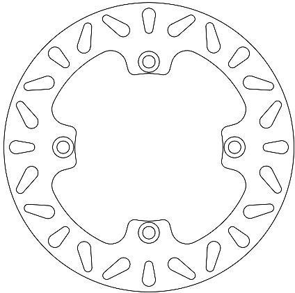 FERODO FMD0190R FIXED BRAKE DISC