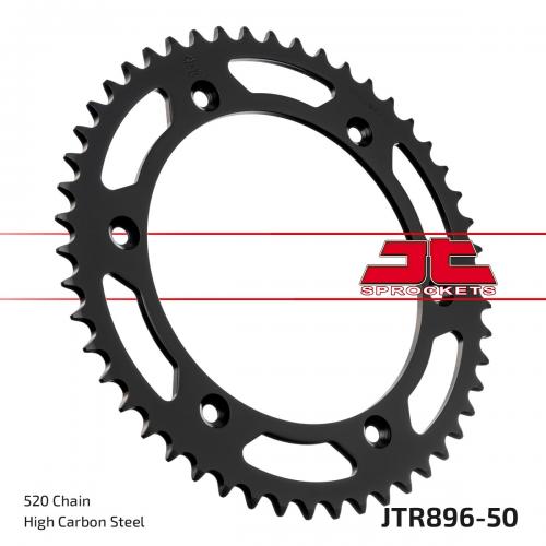 JT SPROCKETS REAR STEEL 50T, 520 JTR089650