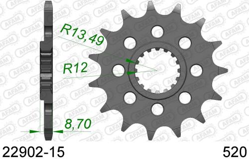 AFAM FRONT 15T, 520 AF12290215