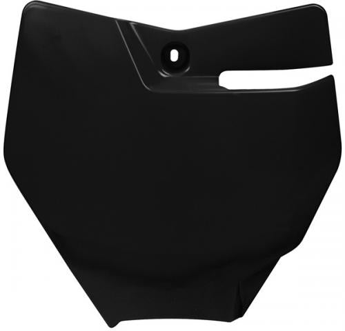 RTECH FRONT NUMBER PLATE KTM BLACK 565230326