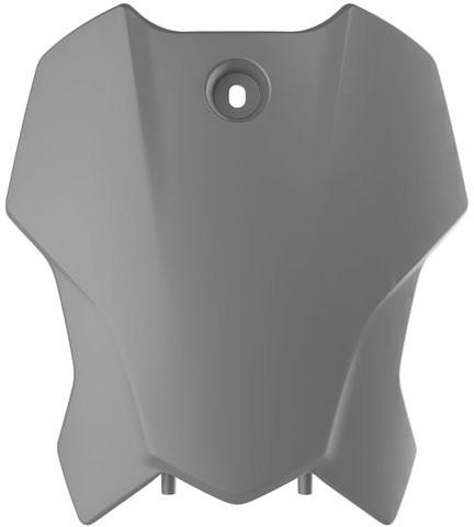 RTECH FRONT NUMBER PLATE TRIUMPH QUANTUM GREY
