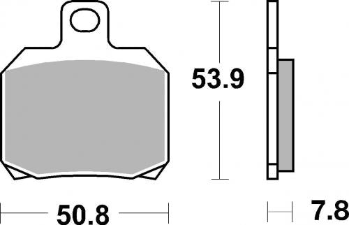 BREMBO 07BB20SP BRAKE PADS SINTER
