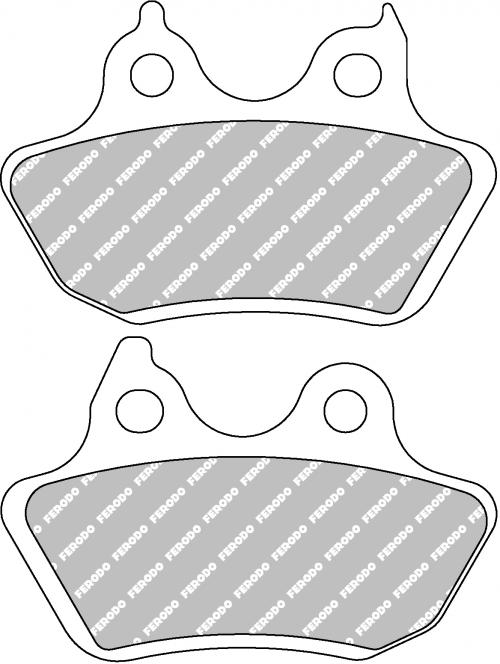 FERODO FDB2202P BRAKE PADS ORGANIC