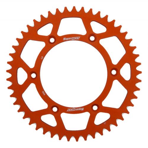 SUPERSPROX SUPERSPROX REAR ALU 49T, ORANGE, 520 SU299049O