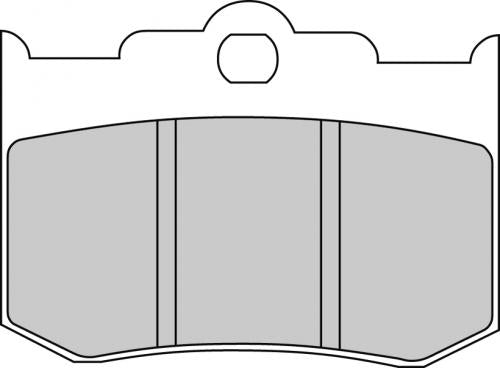 FERODO FDB2041P BRAKE PADS PLATINUM