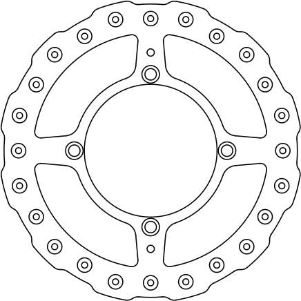 FERODO FMD0461MXR FIXED BRAKE DISC