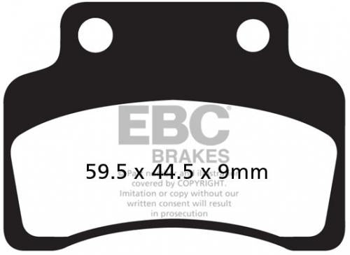 EBC SFAC 235 EBC SCOOTER CARBON PADS
