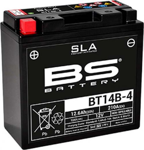 BS BATTERY BT14B-4 YT14B-4 SLA FACTORY ACTIVATED BS BATTERY
