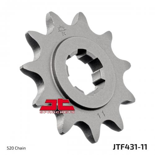 JT SPROCKETS FRONT STEEL 11T, 520 JTF043111