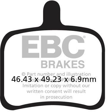 EBC FA 460HH EBC DISC PADS