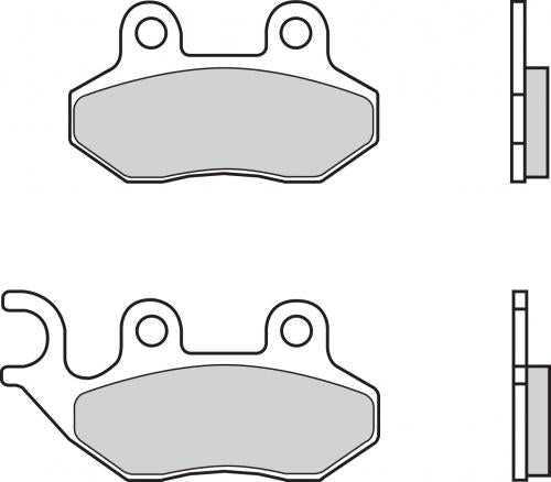 BREMBO 07005CC BRAKE PADS ORGANIC