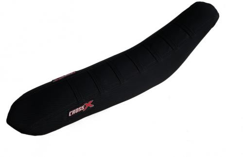 CROSS X SEAT COVER, BLACK (STRIPES) M4153BBB