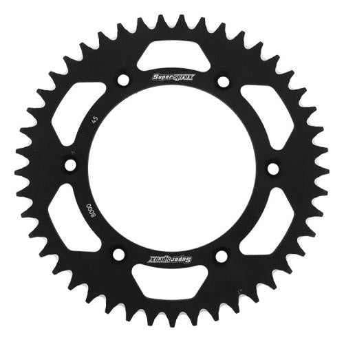 SUPERSPROX SUPERSPROX REAR ALU 45T, BLACK, 520 SU2800045B