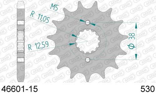 AFAM FRONT 15T, 530 AF14660115