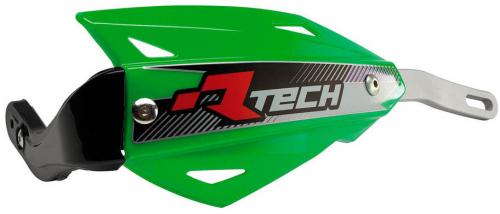 RTECH VERTIGO ALU HANDGUARDS-NO MOUNT KIT GREEN