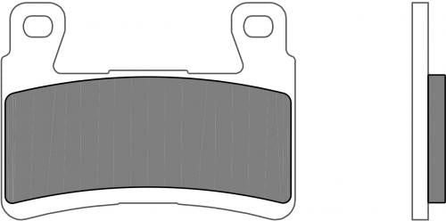 BREMBO 07KA29RC BRAKE PADS ORGANIC RACING