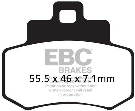 EBC SFA 356HH EBC SCOOTER DISC PADS