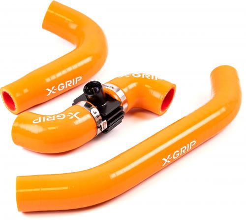 X-GRIP SILICONE RADIATOR HOSE ORANGE XG2723008