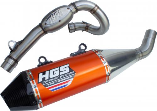 HGS COMPLETE SYSTEM ALU ORANGE CARB. END CAP HGKT3027122