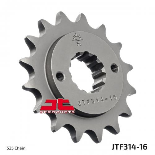 JT SPROCKETS FRONT STEEL 16T, 525 JTF031416