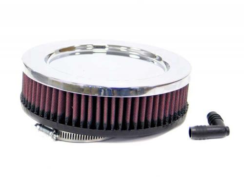 K&N UNIVERSAL FILTER CHROME RA-097V