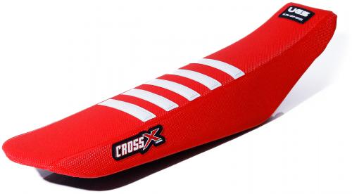 CROSS X SEAT COVER UGS WELD STRIPES RED WHITE USM1172RW
