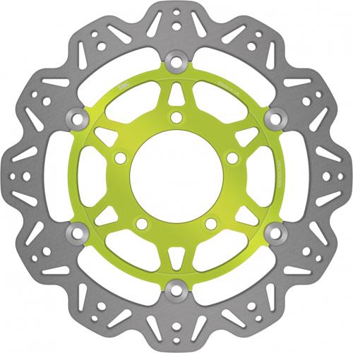 EBC BRAKE DISC VR4159GRN VEE FLOATING DISC GREEN CENTRE