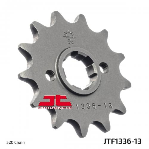 JT SPROCKETS FRONT STEEL 13T, 520 JTF133613