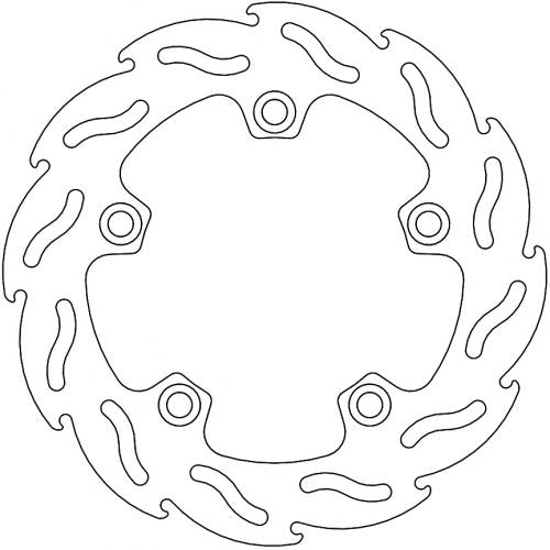 MOTO MASTER 110713, FLAME FIXED DISC 220