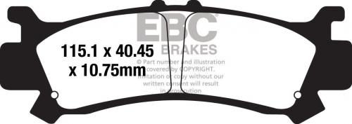 EBC FA 702TT EBC DISC PADS