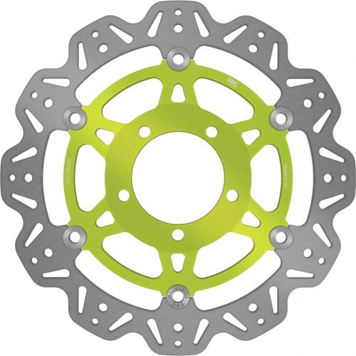 EBC BRAKE DISC VR4155GRN EBC FLOATING DISC GREEN HUB