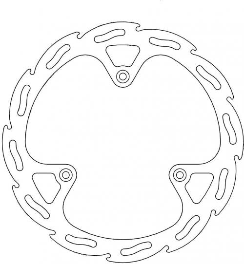 MOTO MASTER 110244, FLAME FIXED DISC 220