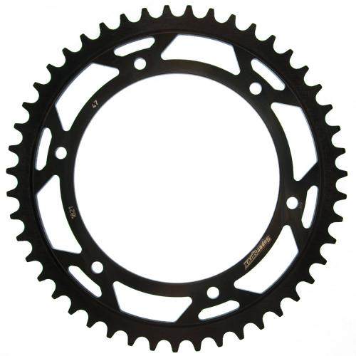 SUPERSPROX SUPERSPROX REAR STEEL 47T, BLACK SU4182147B