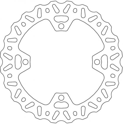 MOTO MASTER 110358, NITRO FIXED DISC 240