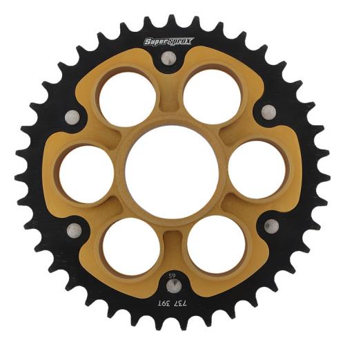 SUPERSPROX SUPERSPROX REAR STEALTH 39T, GOLD, 520 SU673739G