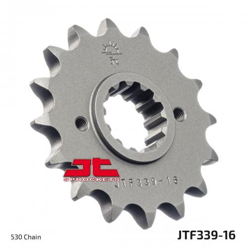 JT SPROCKETS FRONT STEEL 16T, 530 JTF033916