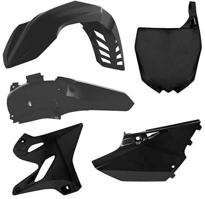 RTECH PLASTICS KIT 4 PCS YAMAHA BLACK 563240412