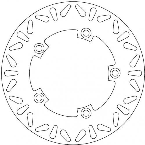 FERODO FMD0448R FIXED BRAKE DISC