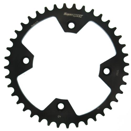 SUPERSPROX SUPERSPROX REAR STEEL 40T, BLACK, 520 SU4176040B