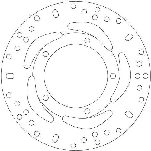 EBC BRAKE DISC MD9164D SCOOTER BRAKE DISCS