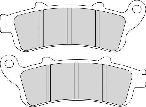 FERODO FDB2075SM BRAKE PADS SINTER