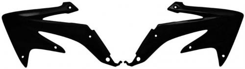 RTECH RADIATOR SCOOPS HONDA BLACK 566210130