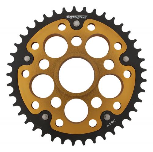 SUPERSPROX SUPERSPROX REAR STEALTH 41T, GOLD, 520 SU673641G
