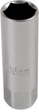 LASER TOOLS SPARK PLUG SOCKET 3/8"D 16MM